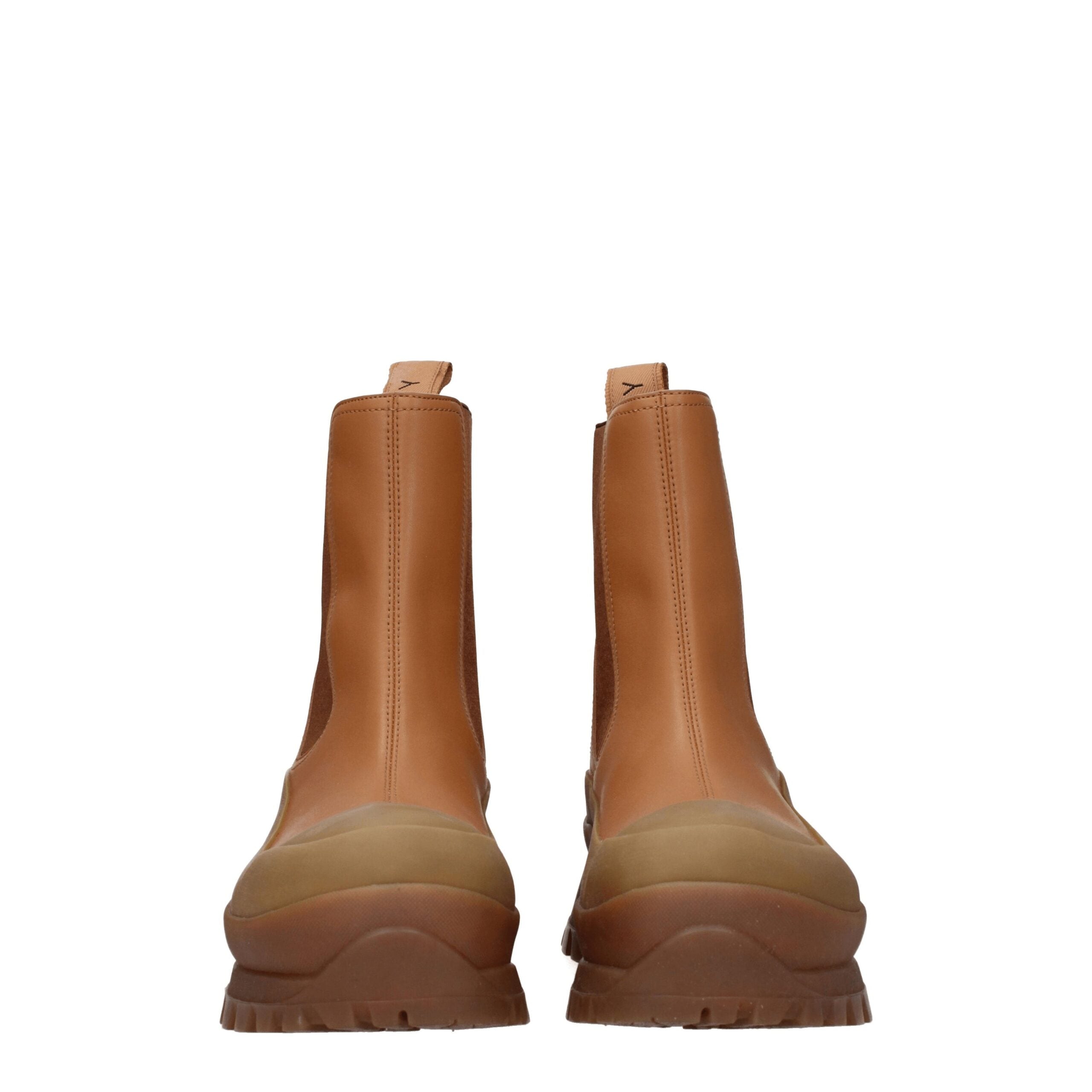 Stella McCartney Eco Leather boot in brown — view 3