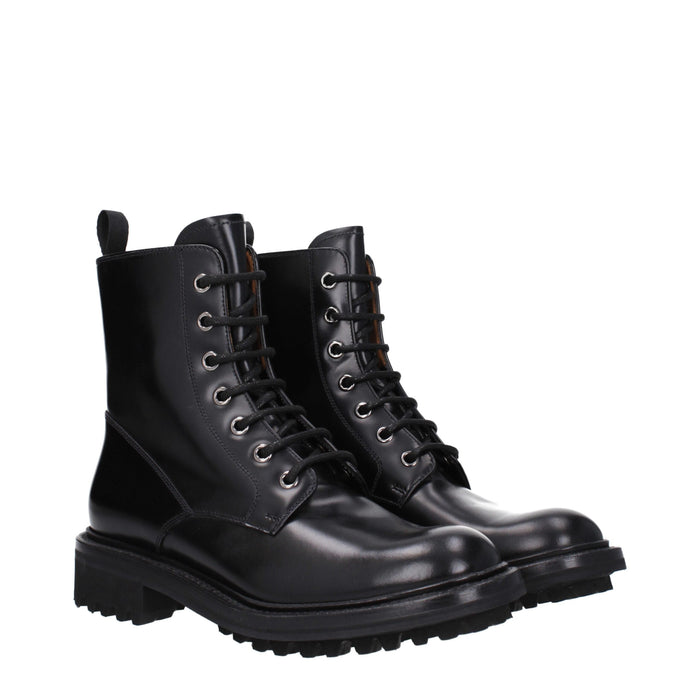 Church'S Leather ankle boot in black — view 2