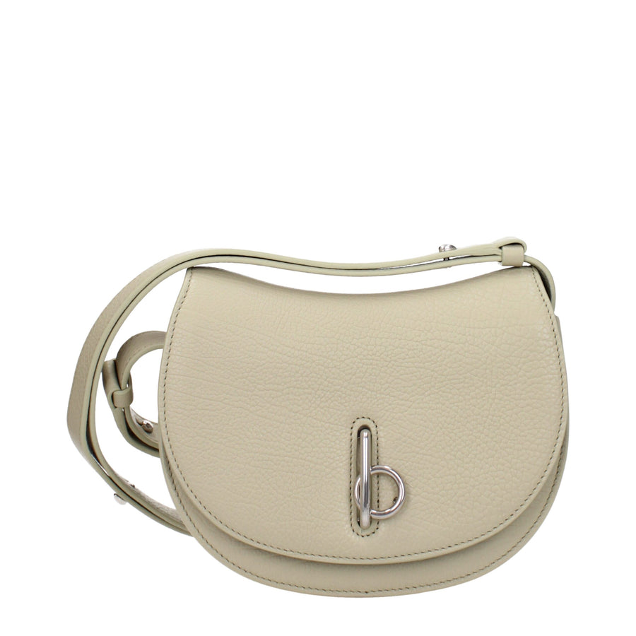 Burberry Leather shoulder bag in beige