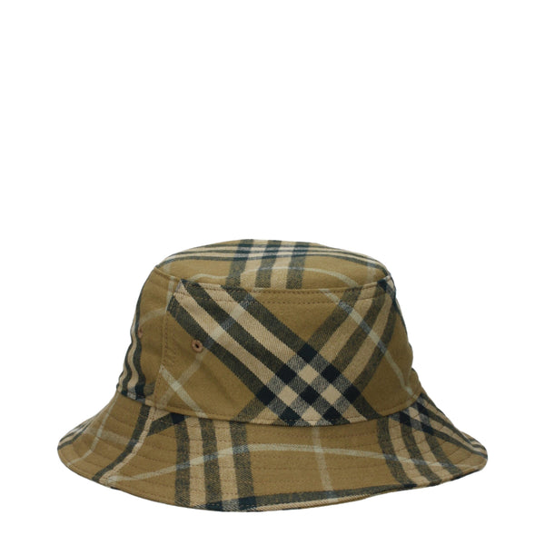 Burberry BU9459694993673BT 100% cotton bucket hat in beige