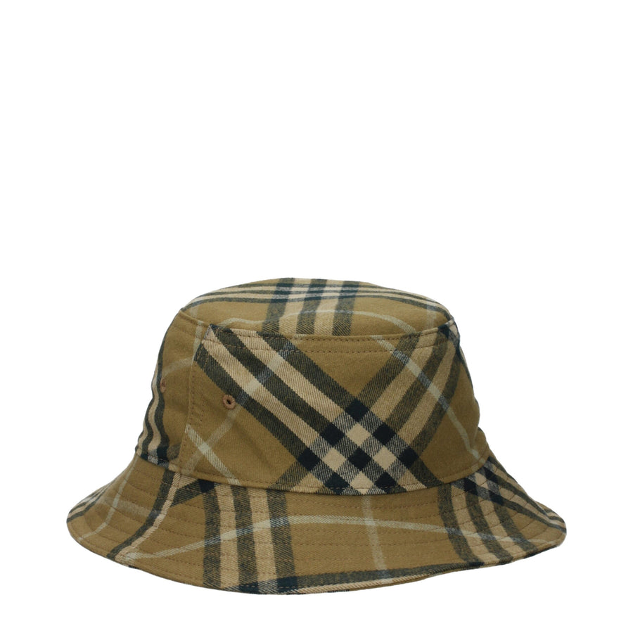 Burberry BU9459694993673BT 100% cotton bucket hat in beige
