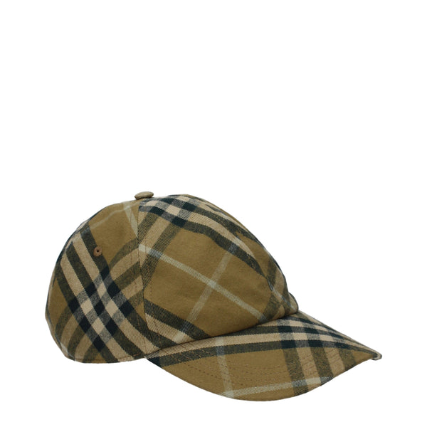 Burberry BU9459635650825BT 100% cotton baseball cap in beige