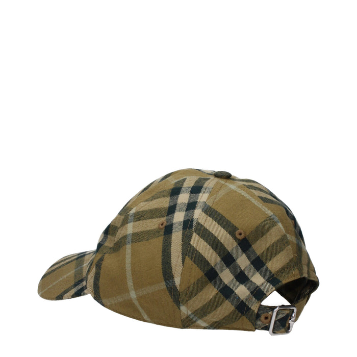 Burberry BU9459635650825BT 100% cotton baseball cap in beige — view 2