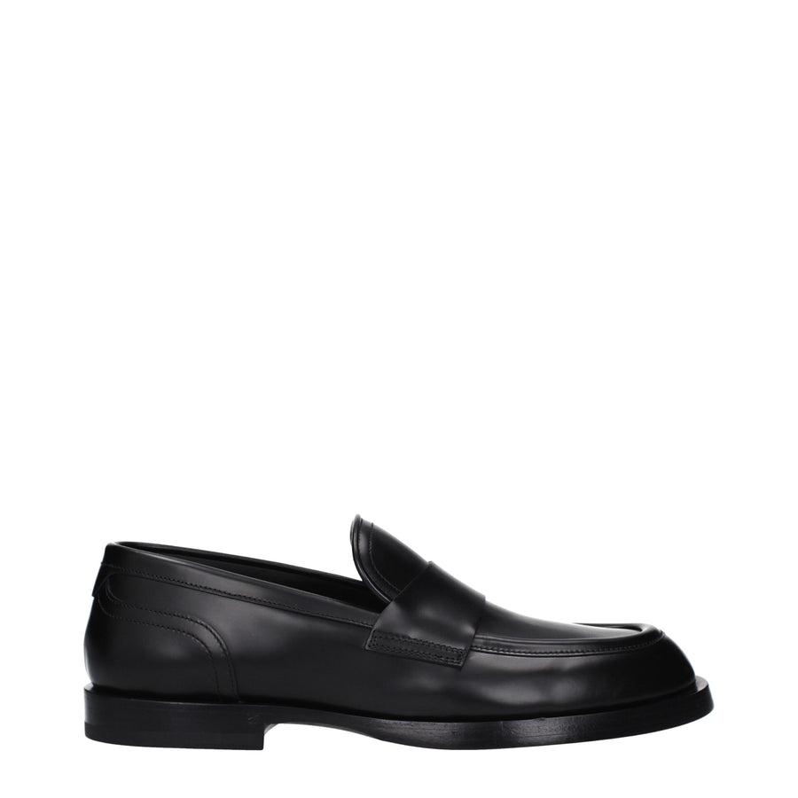 Dolce & Gabbana Leather loafer in black