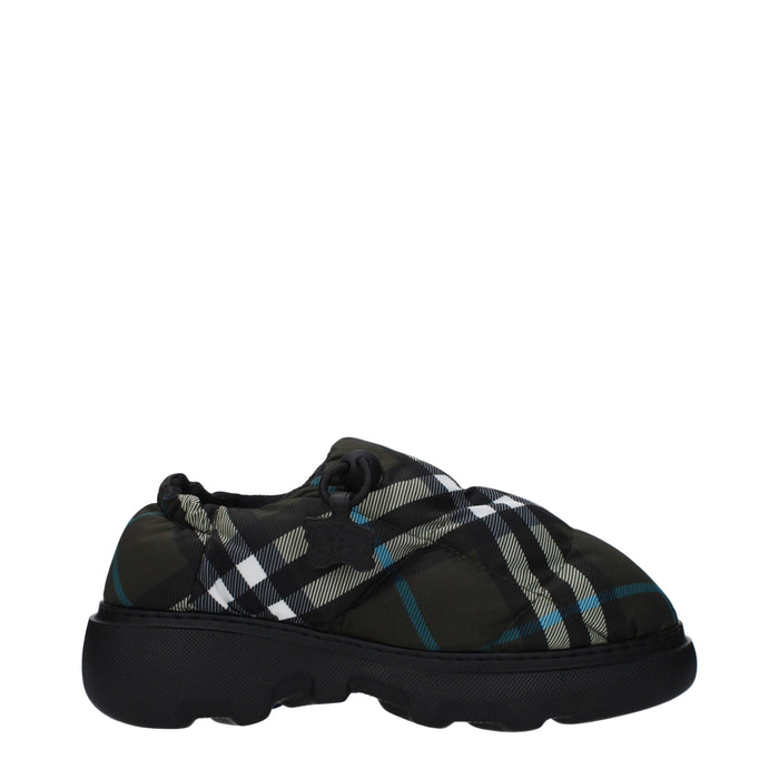 Burberry Fabric upper slip-on loafer in black