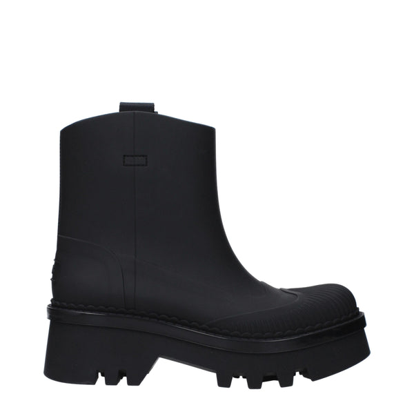 Chloé Rubber ankle boot in black
