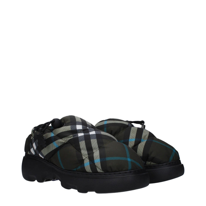 Burberry Fabric upper slip-on loafer in black — view 2
