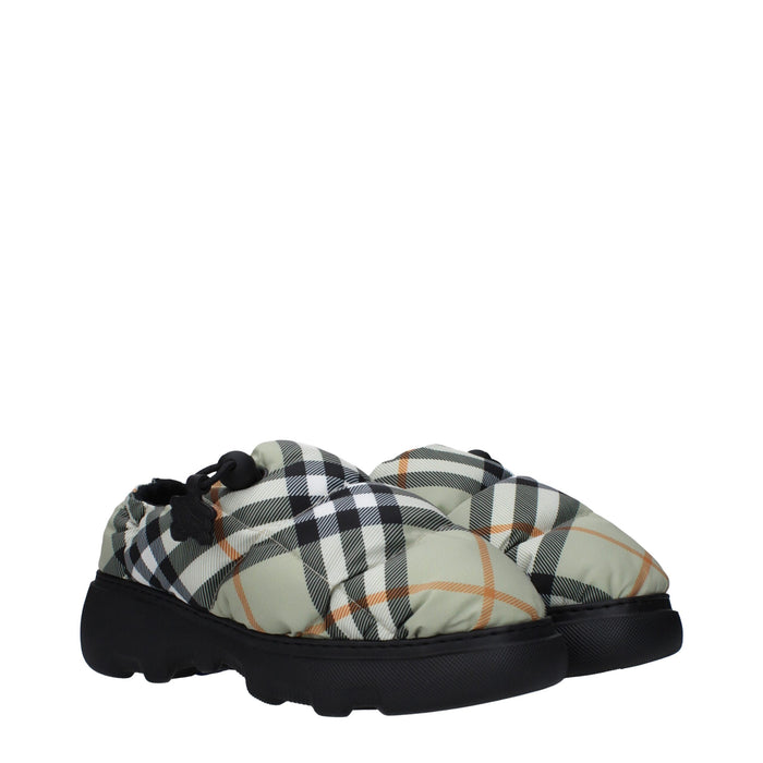 Burberry Fabric loafer in green — view 2