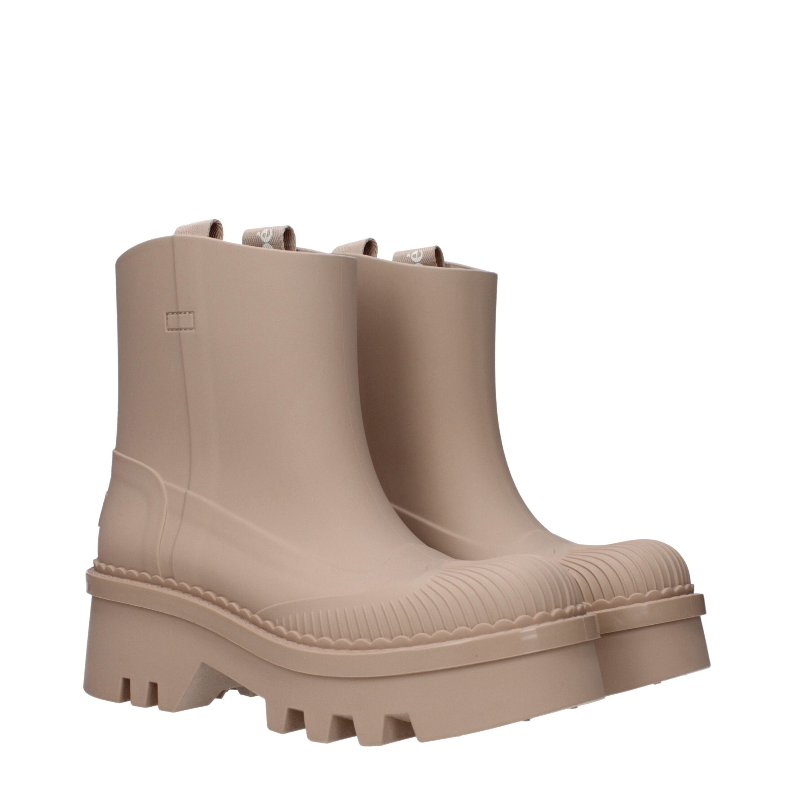 Chloé Rubber ankle boot in pink — view 2