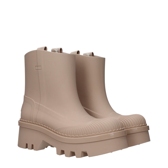 Chloé Rubber ankle boot in pink — view 2