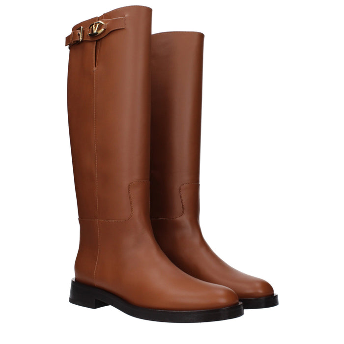 Valentino Garavani boot in brown — view 2