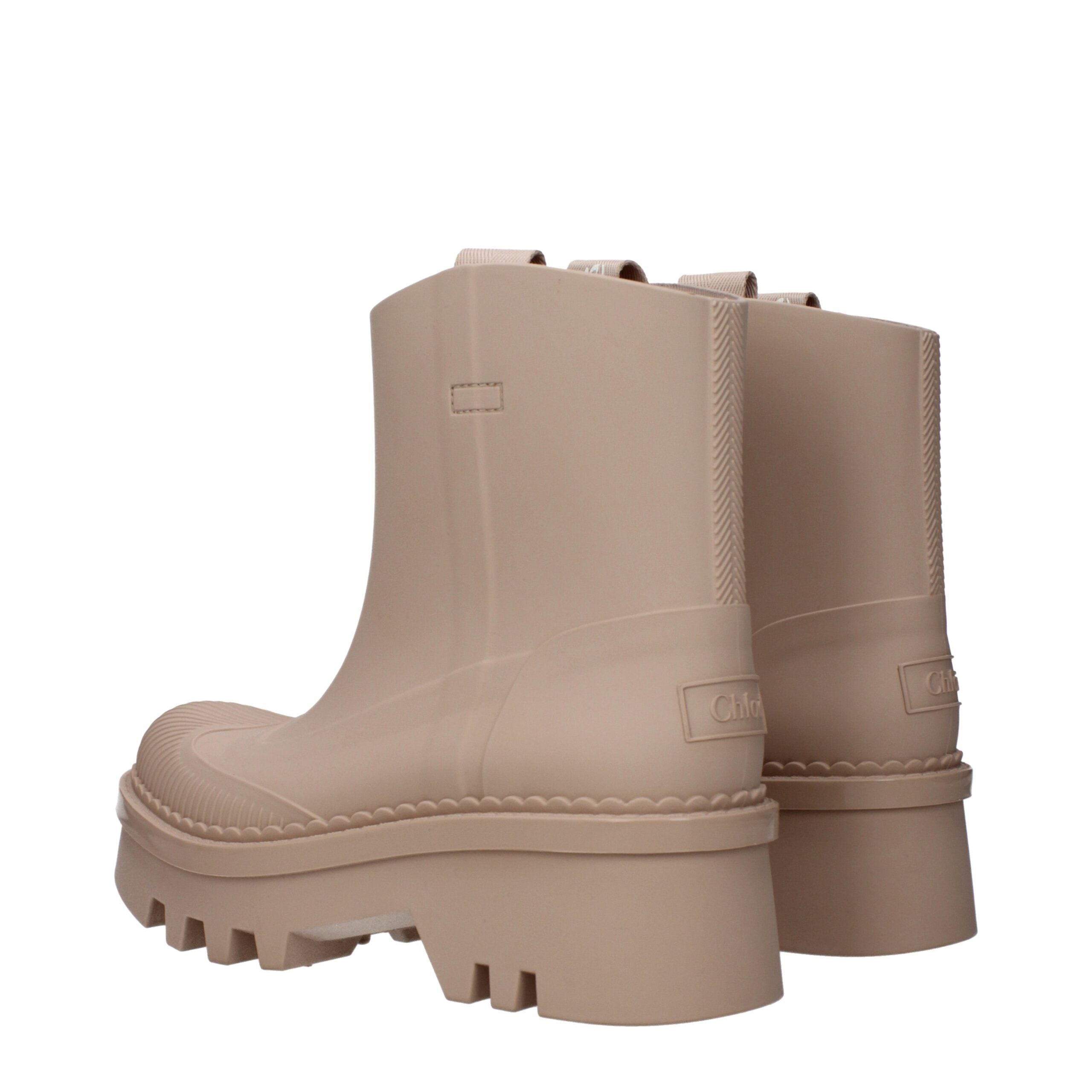 Chloé Rubber ankle boot in pink — view 4