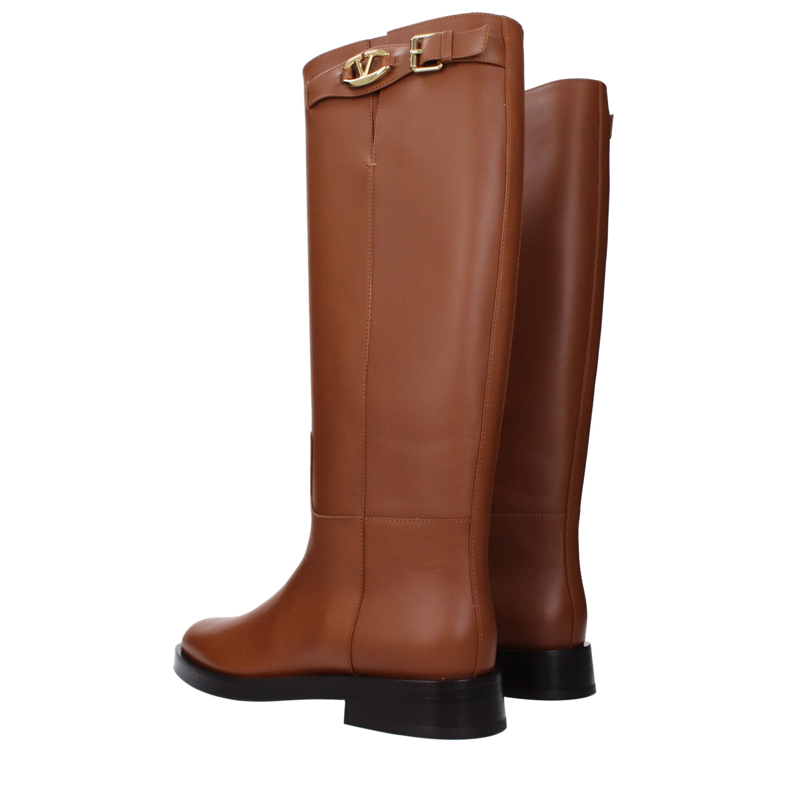 Valentino Garavani boot in brown — view 4
