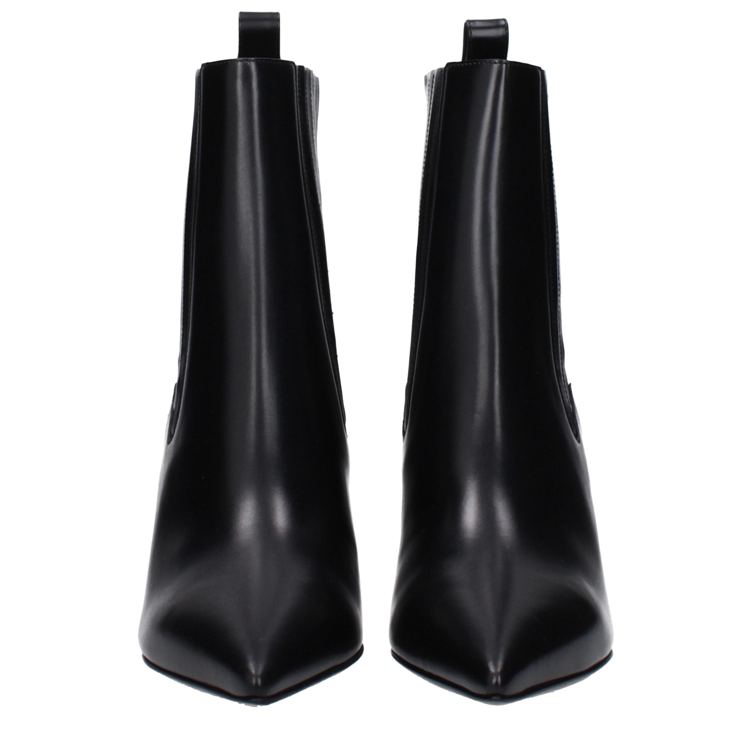 Valentino Garavani Leather boot in black — view 3