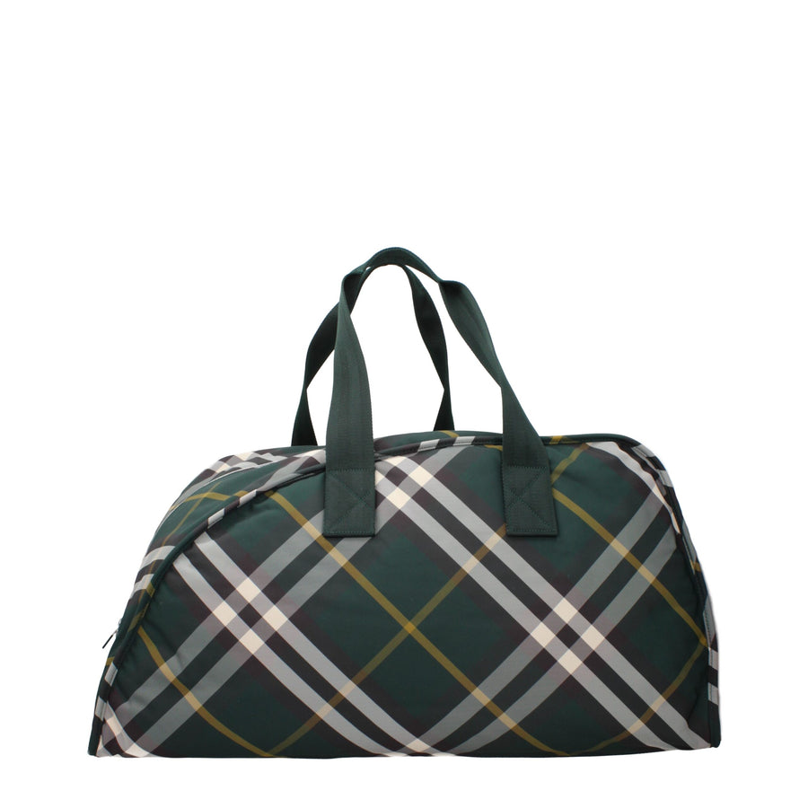 Burberry Fabric travel bag in green