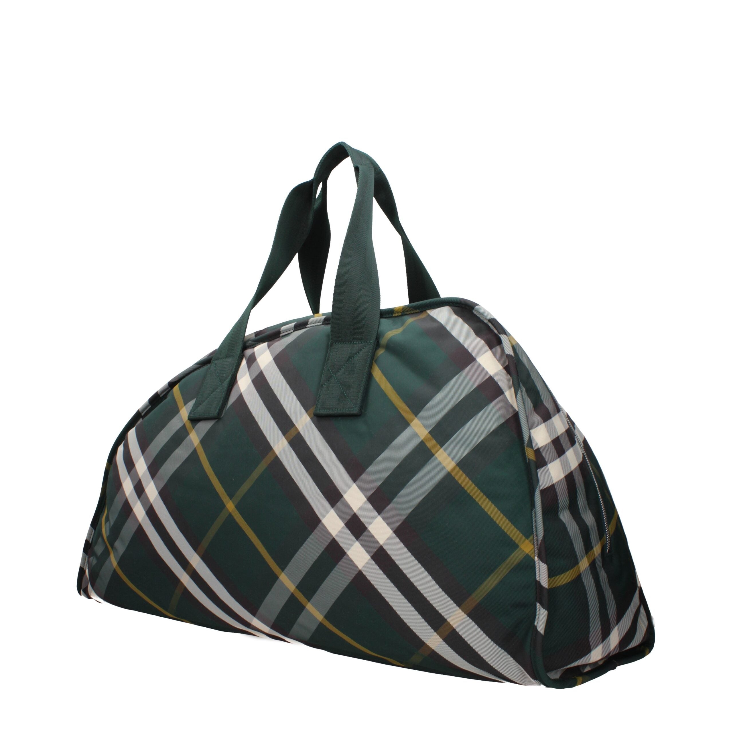 Green Fabric Luggage And Travel Bag