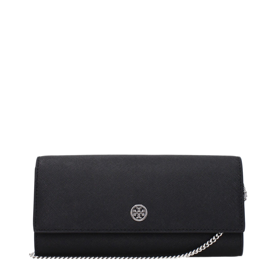 Tory Burch Leather clutch in black