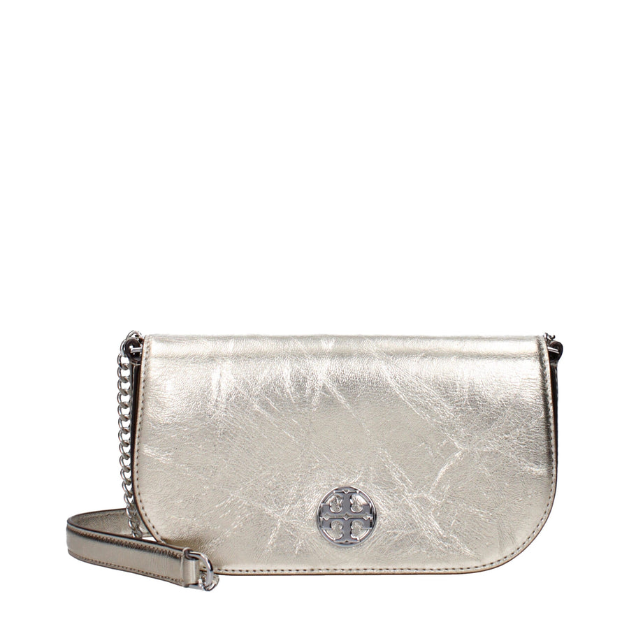 Tory Burch Leather crossbody bag in gold