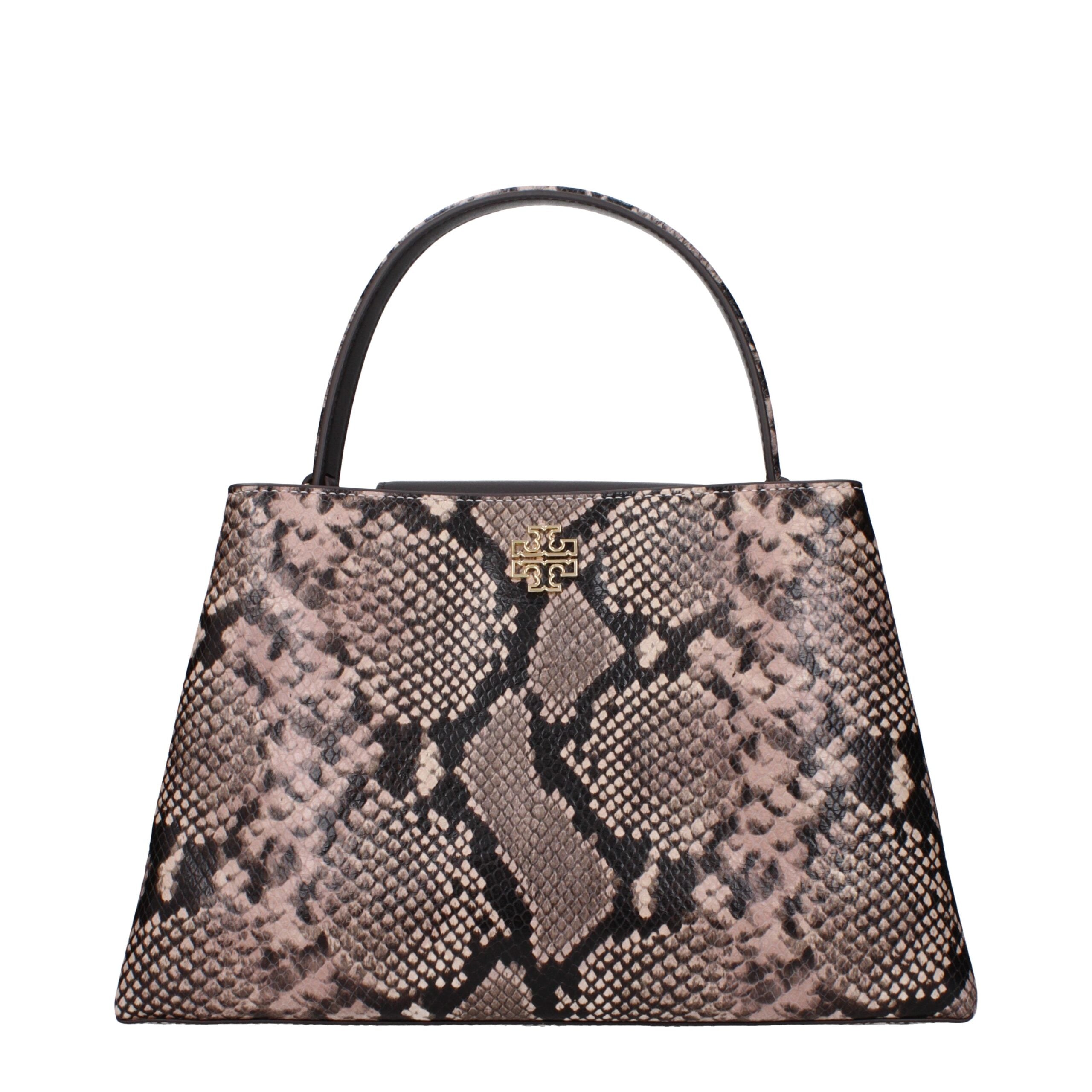 Pink Leather Handbag Bag