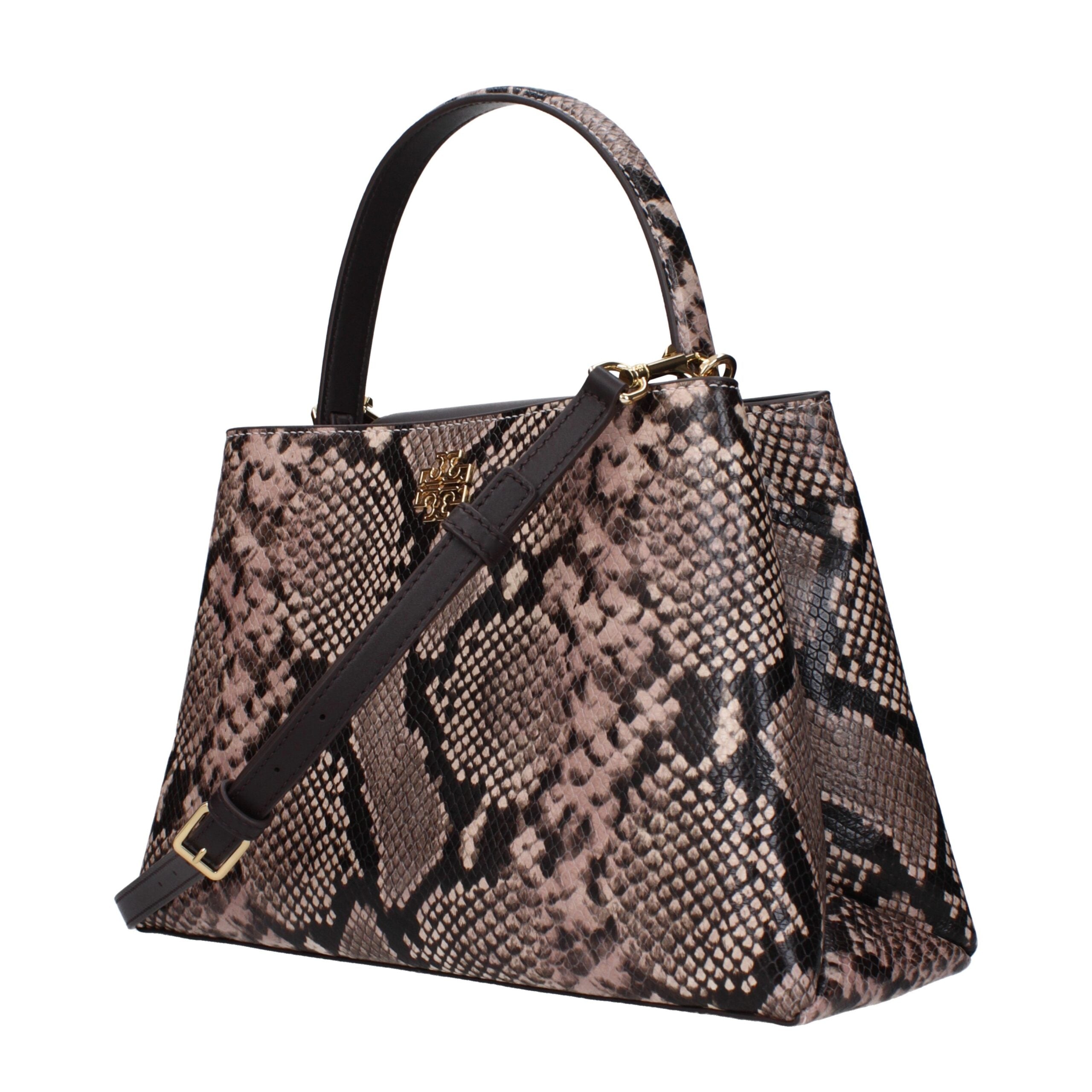 Pink Leather Handbag Bag