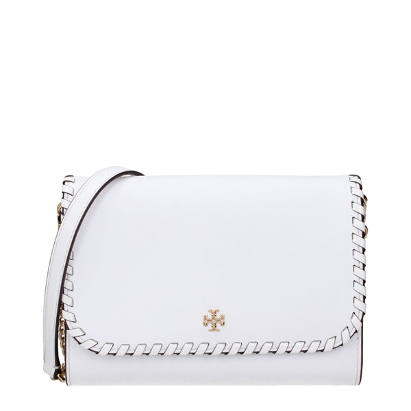 Tory Burch Leather clutch in white