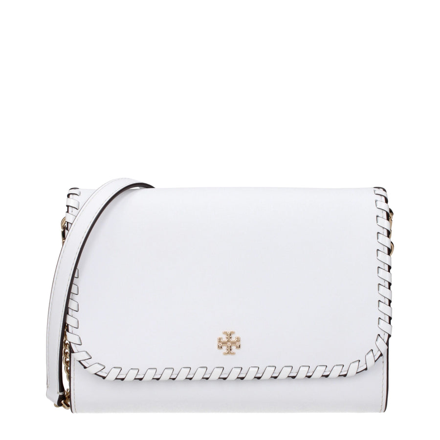 Tory Burch Leather clutch in white