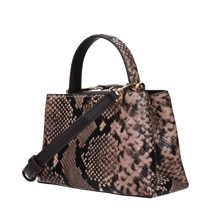 Pink Leather Handbag Bag