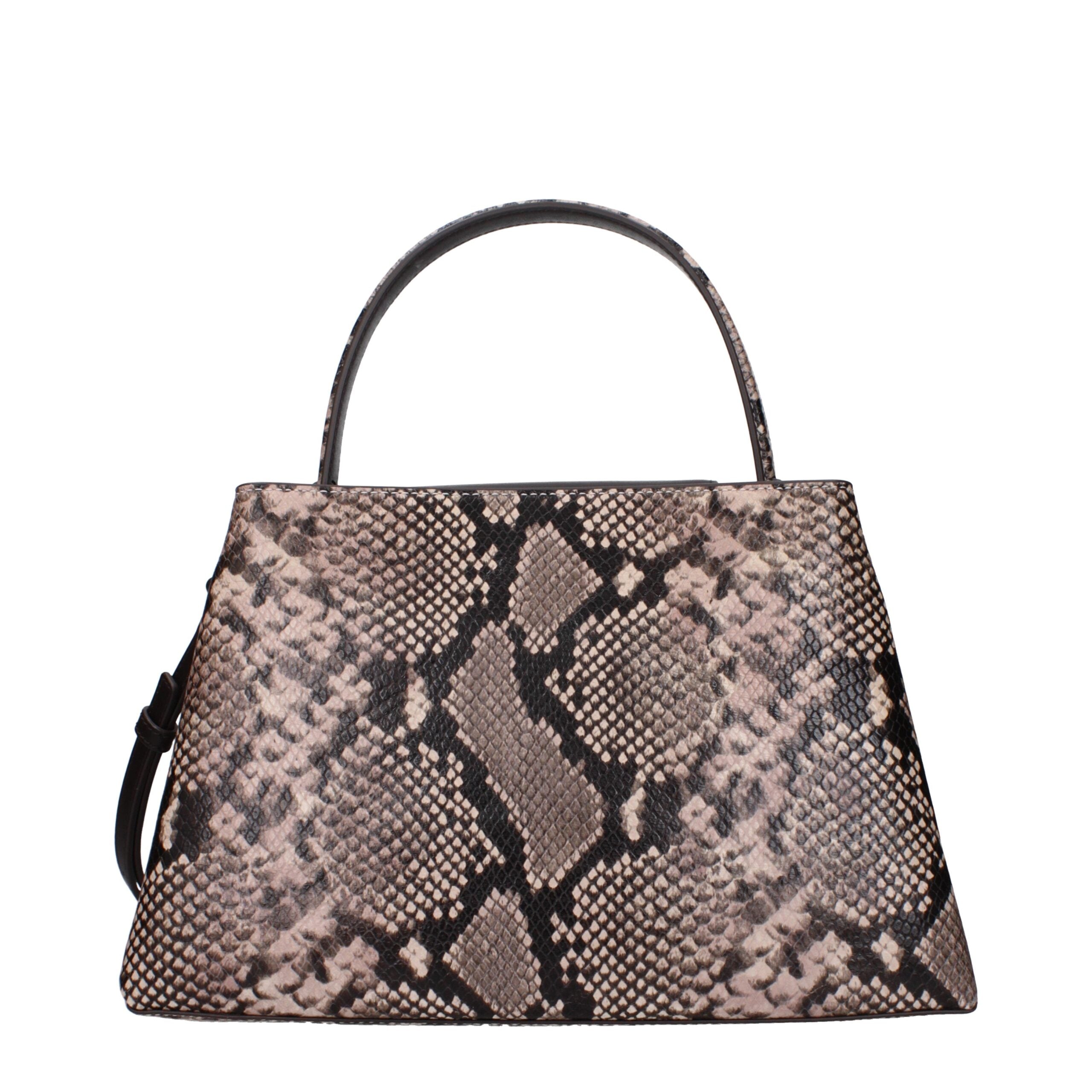 Pink Leather Handbag Bag
