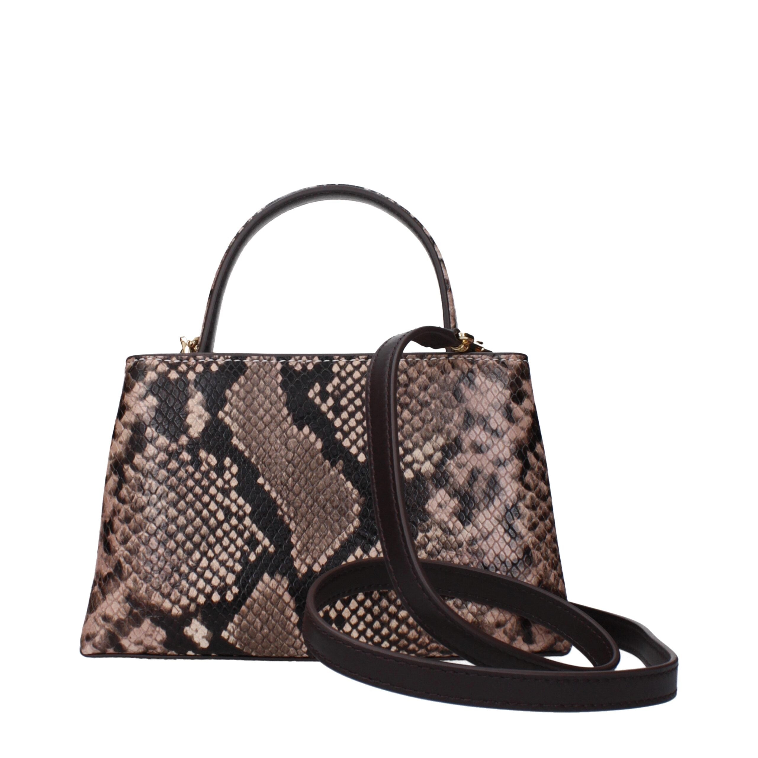 Pink Leather Handbag Bag