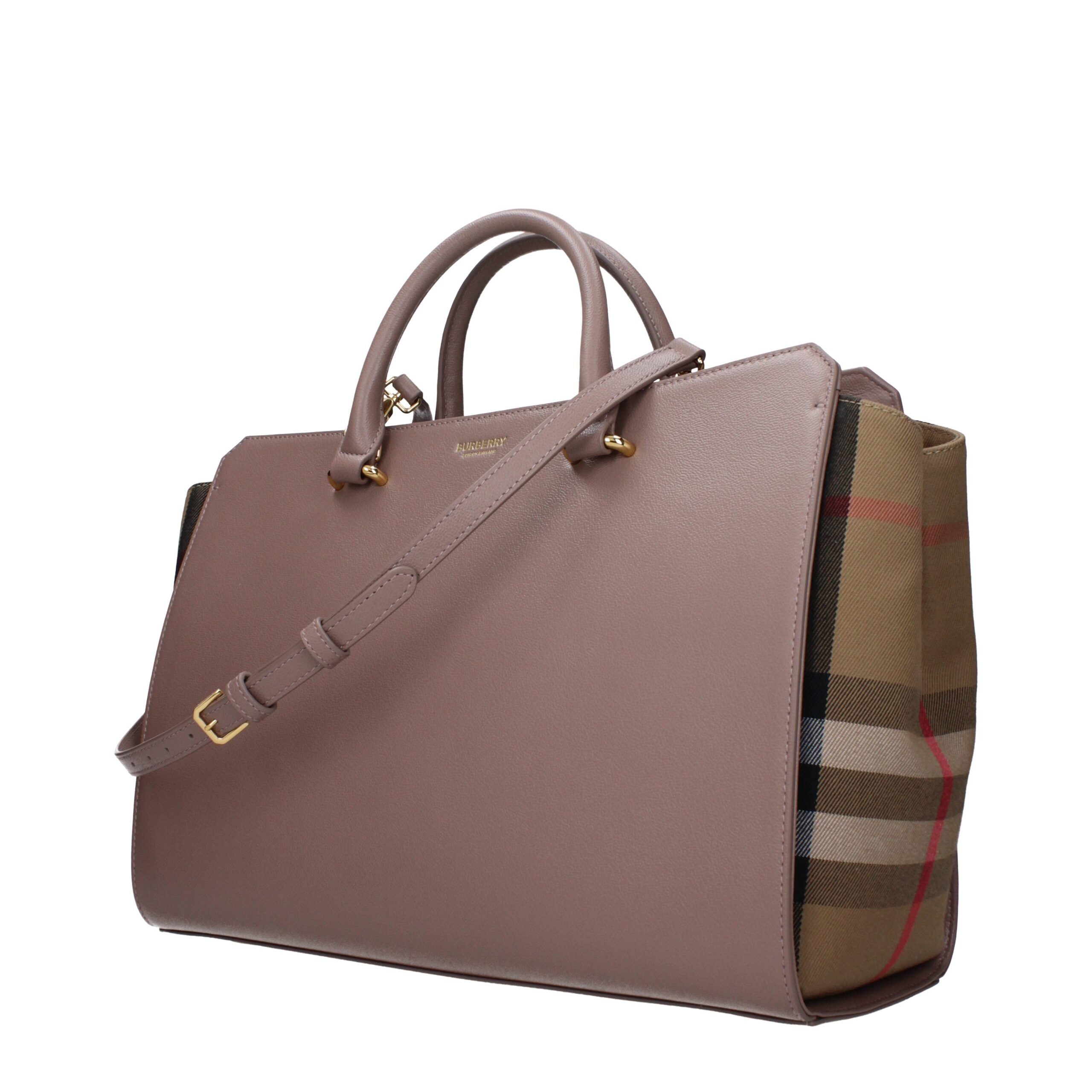 Gray Leather Handbag Bag