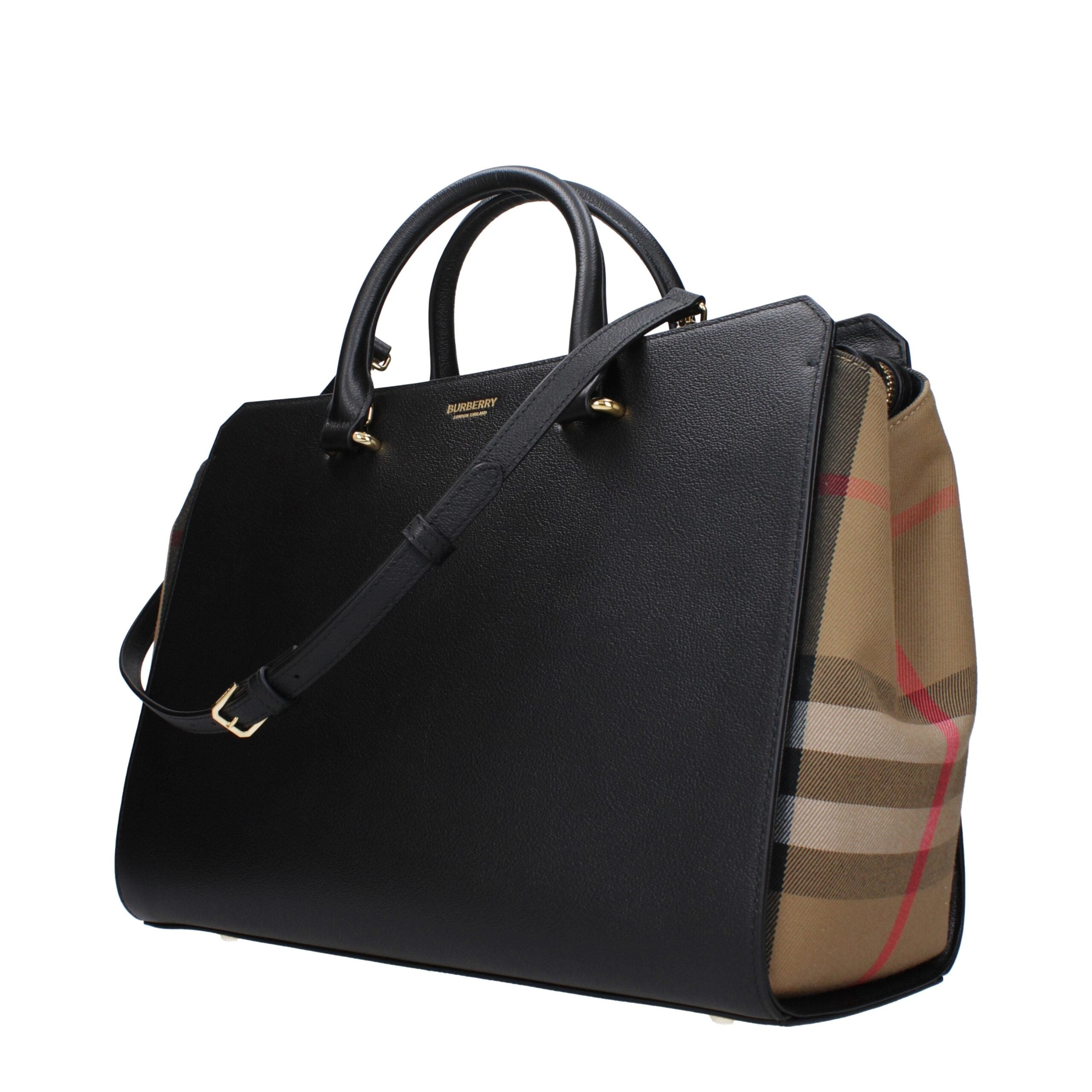 Black Leather Handbag Bag