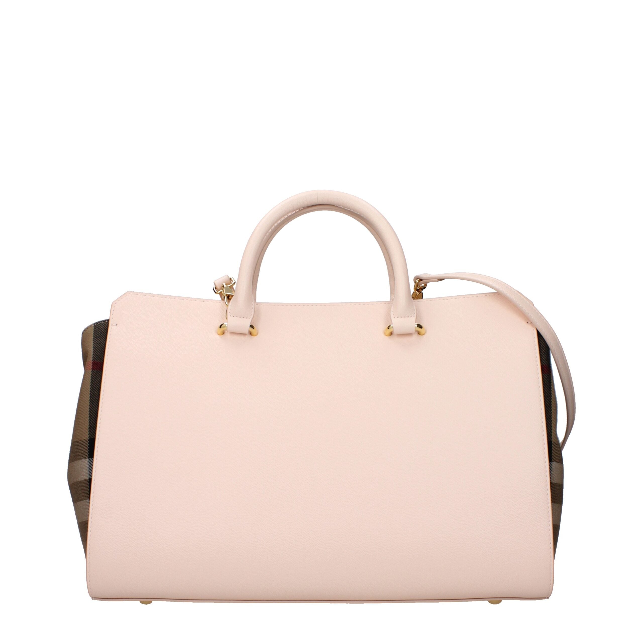 Pink Leather Handbag Bag