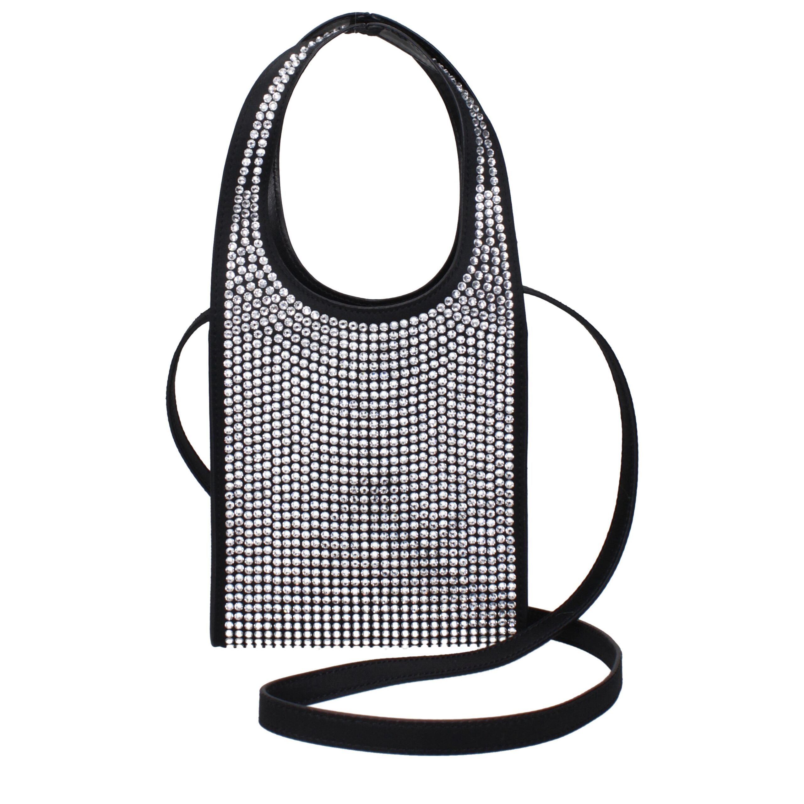 Black Fabric Handbag Bag