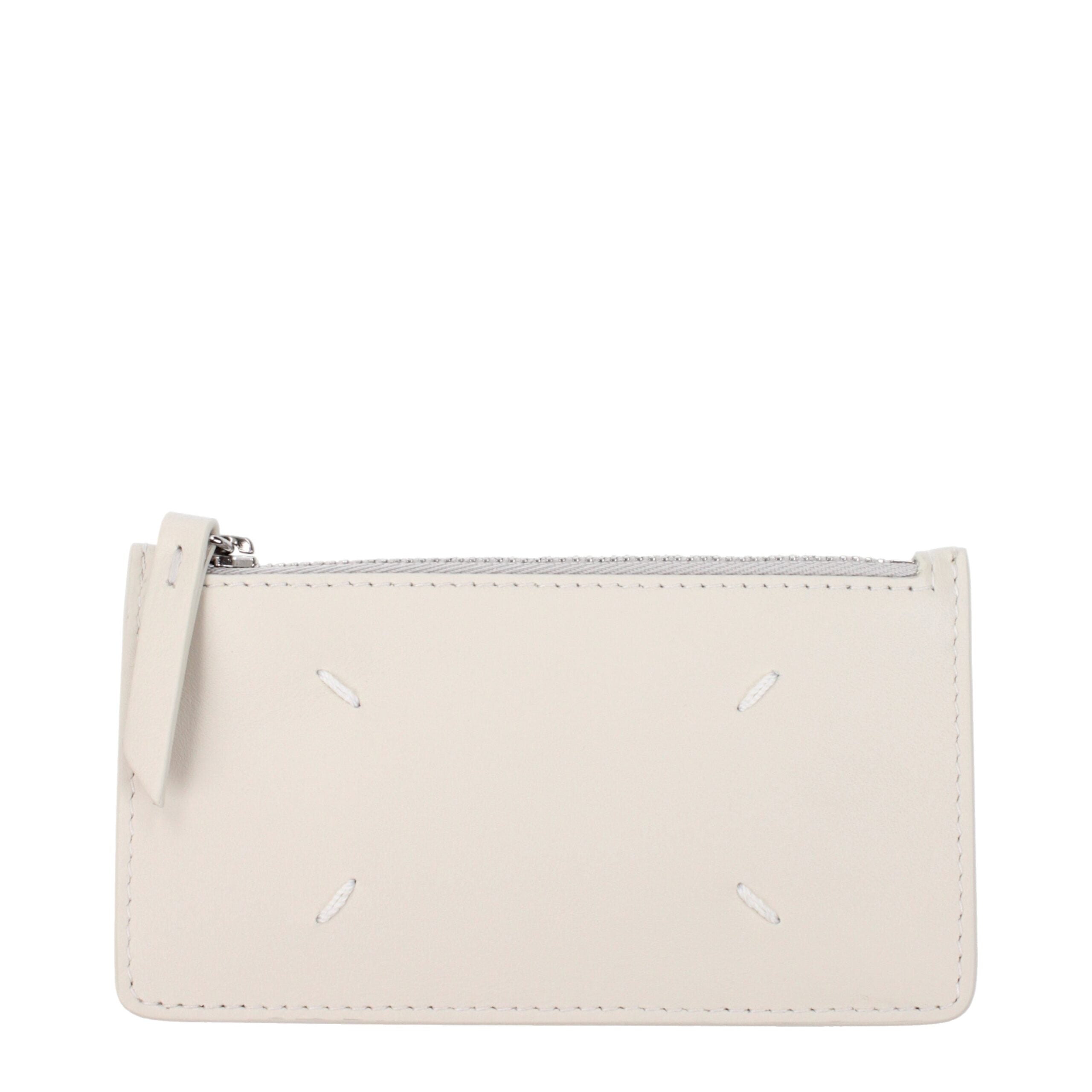 Maison Margiela card case in beige