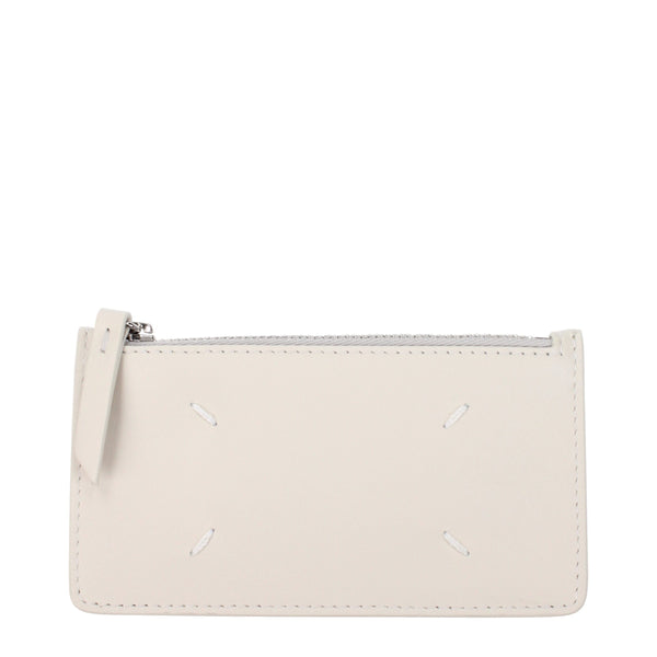 Maison Margiela card case in beige