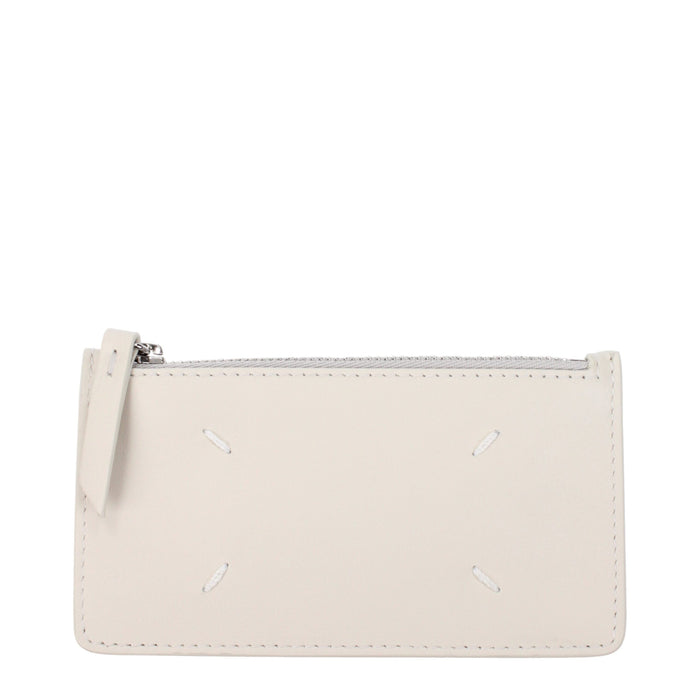 Maison Margiela card case in beige