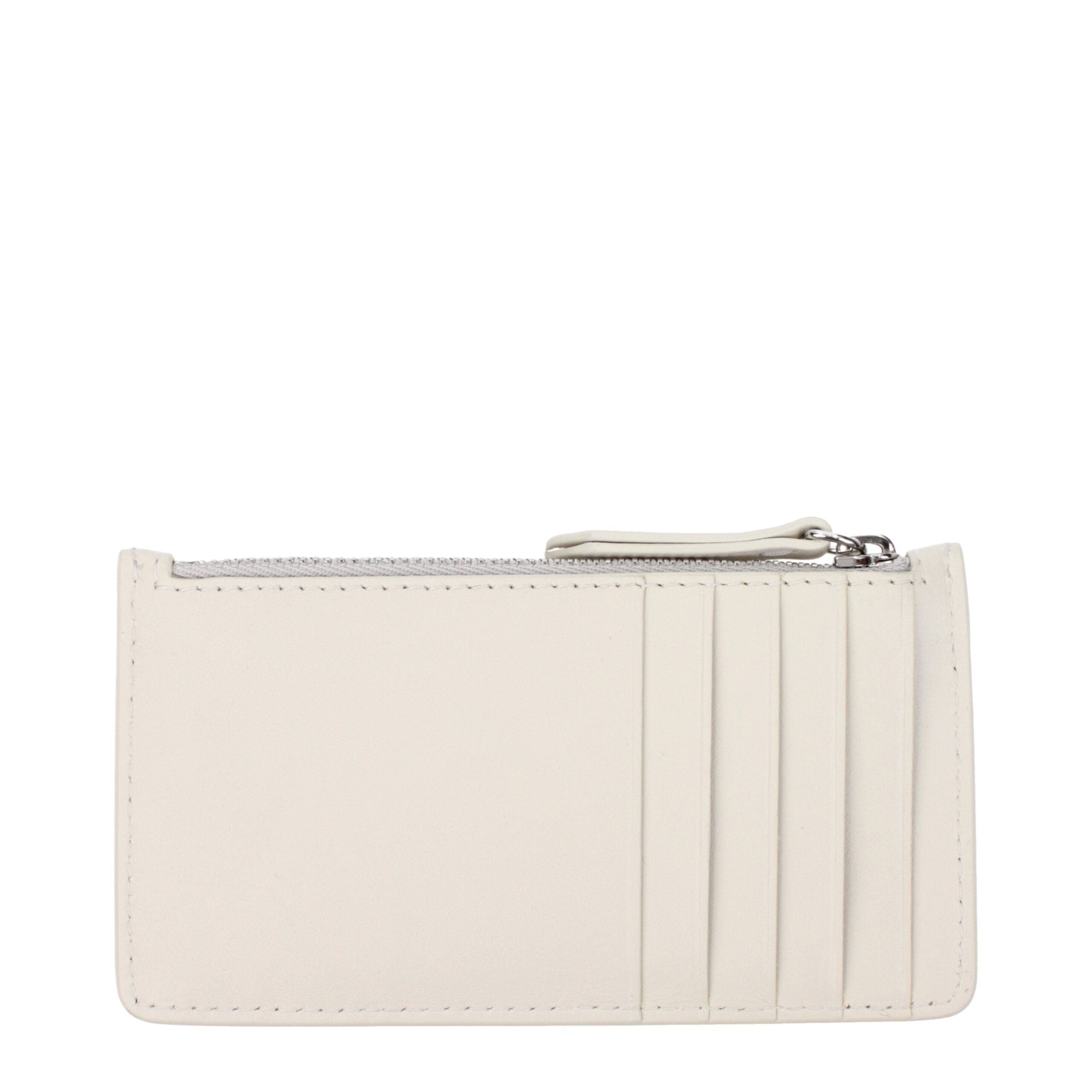 Maison Margiela card case in beige — view 2