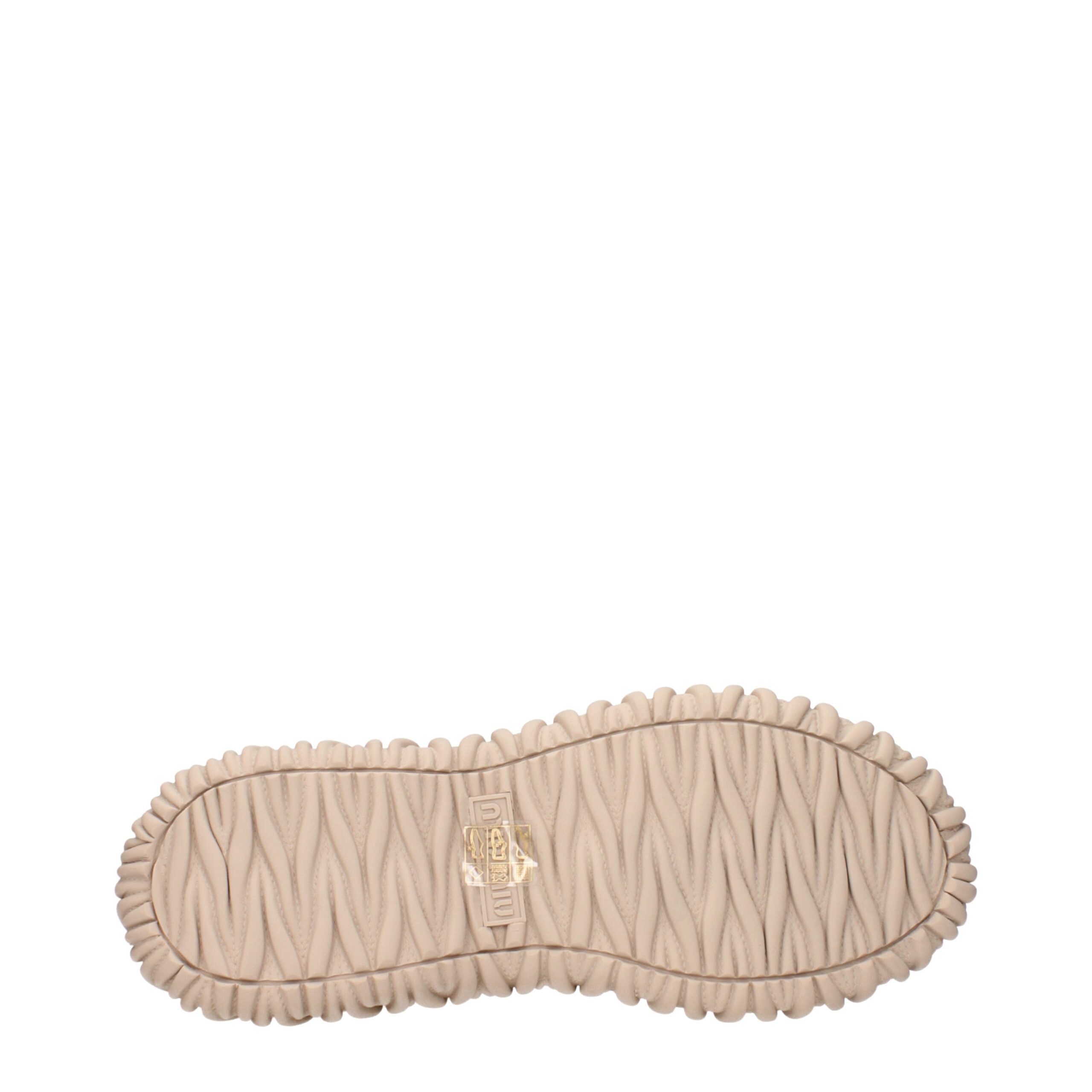 Miu Miu Fabric mesh upper with ribbed rubber sole sneaker in beige — view 5