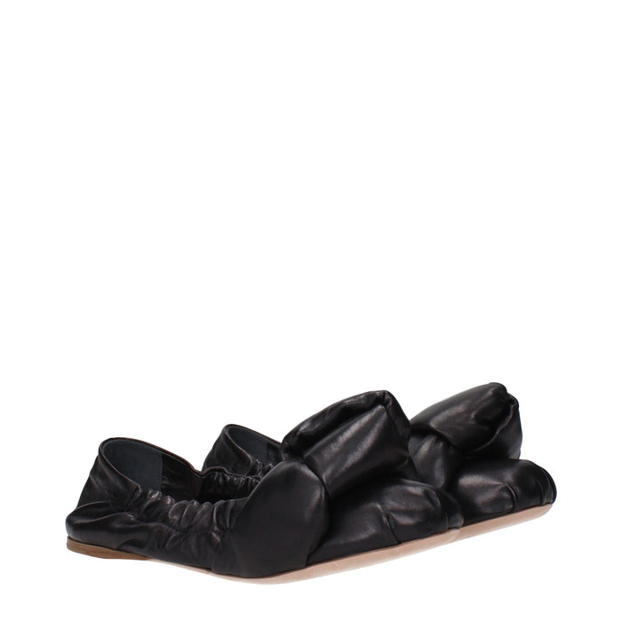 Miu Miu ballet flat in black — view 2
