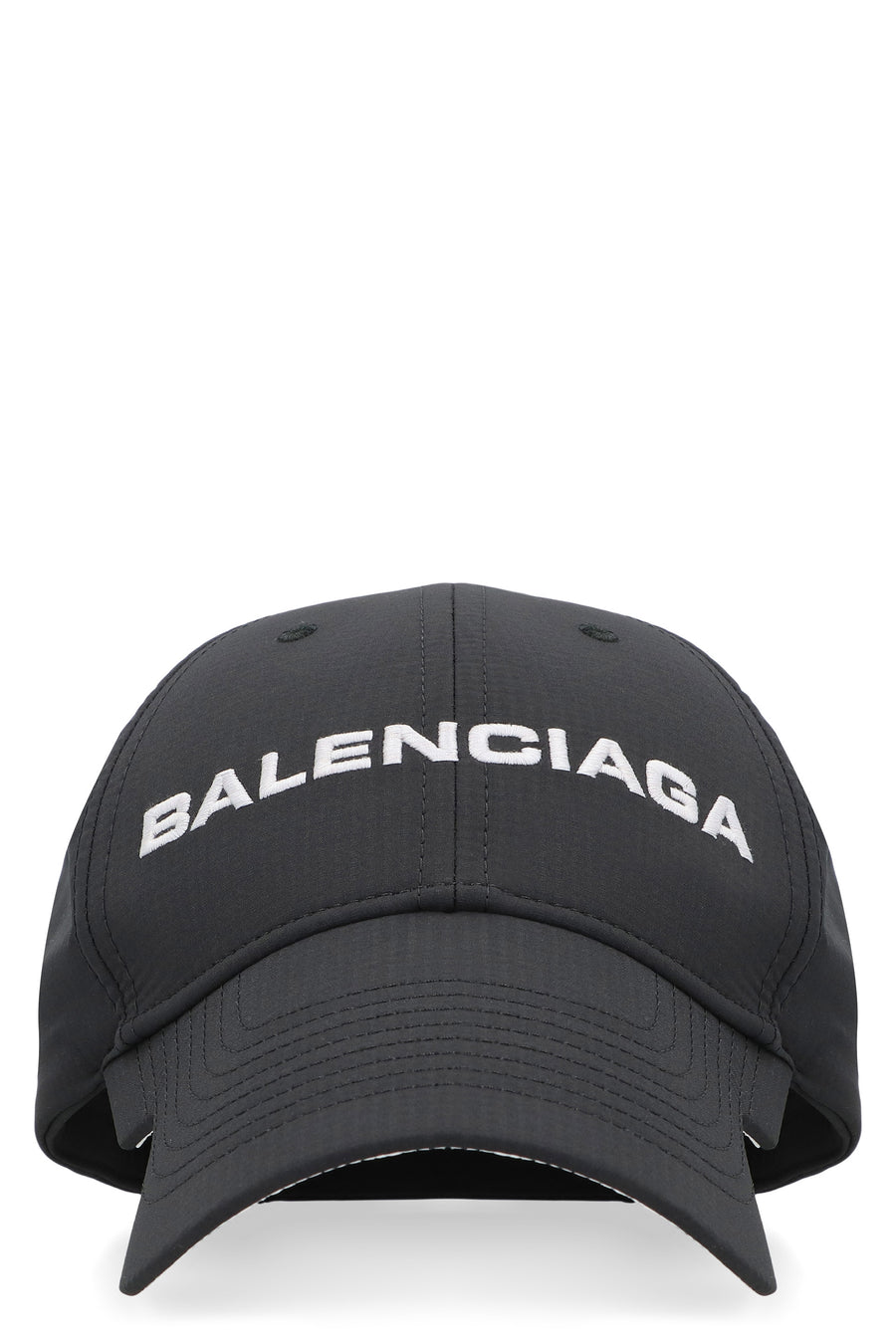 Balenciaga Logo Baseball Cap Black Polyester Hat