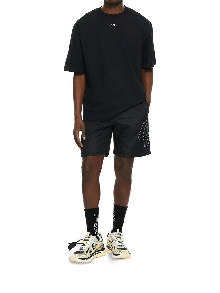 3d Arrow Spray S-s Skate Tee Black T-shirt
