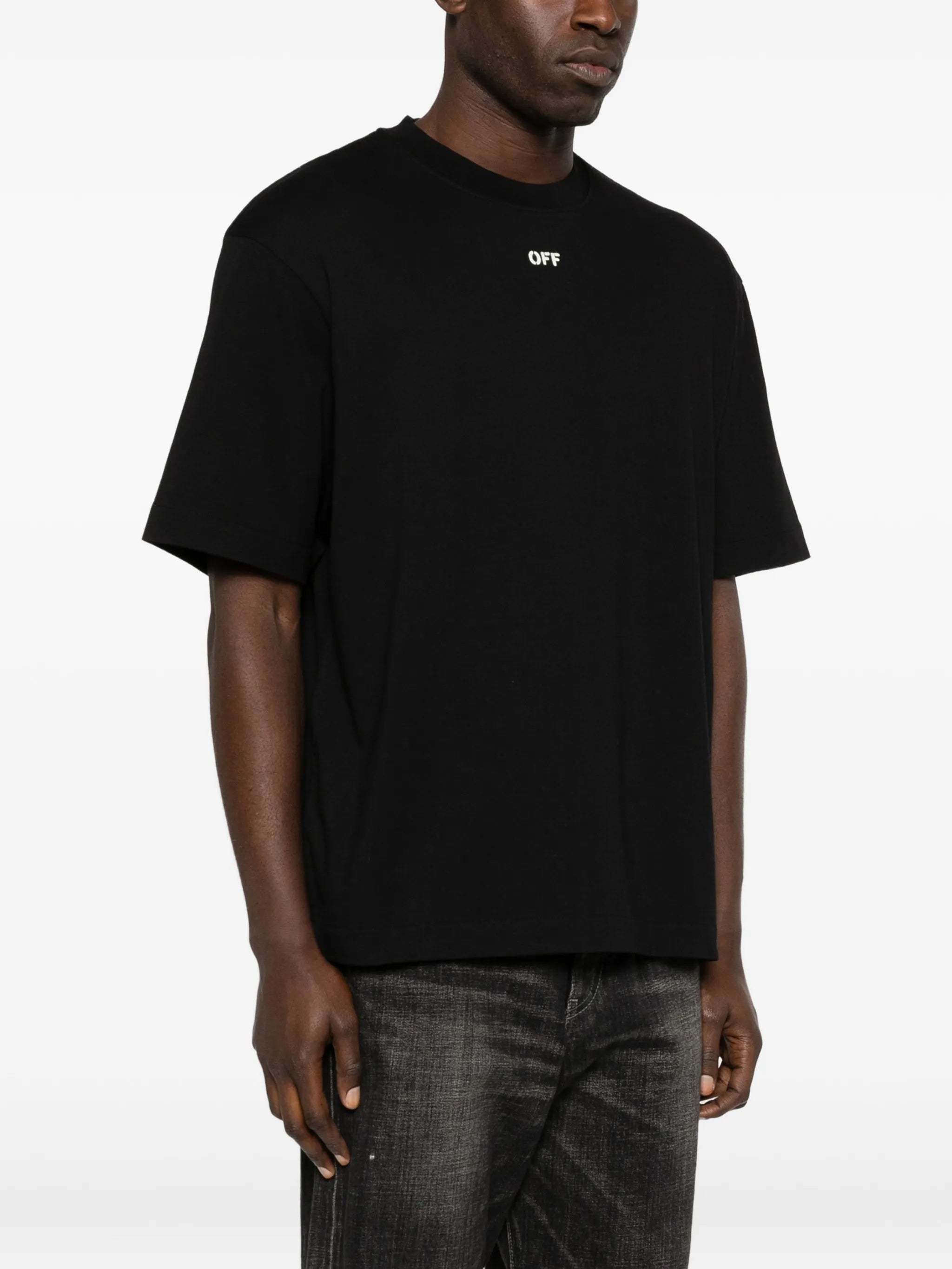 New Off Stamp Skate S-S Tee Black T-shirt