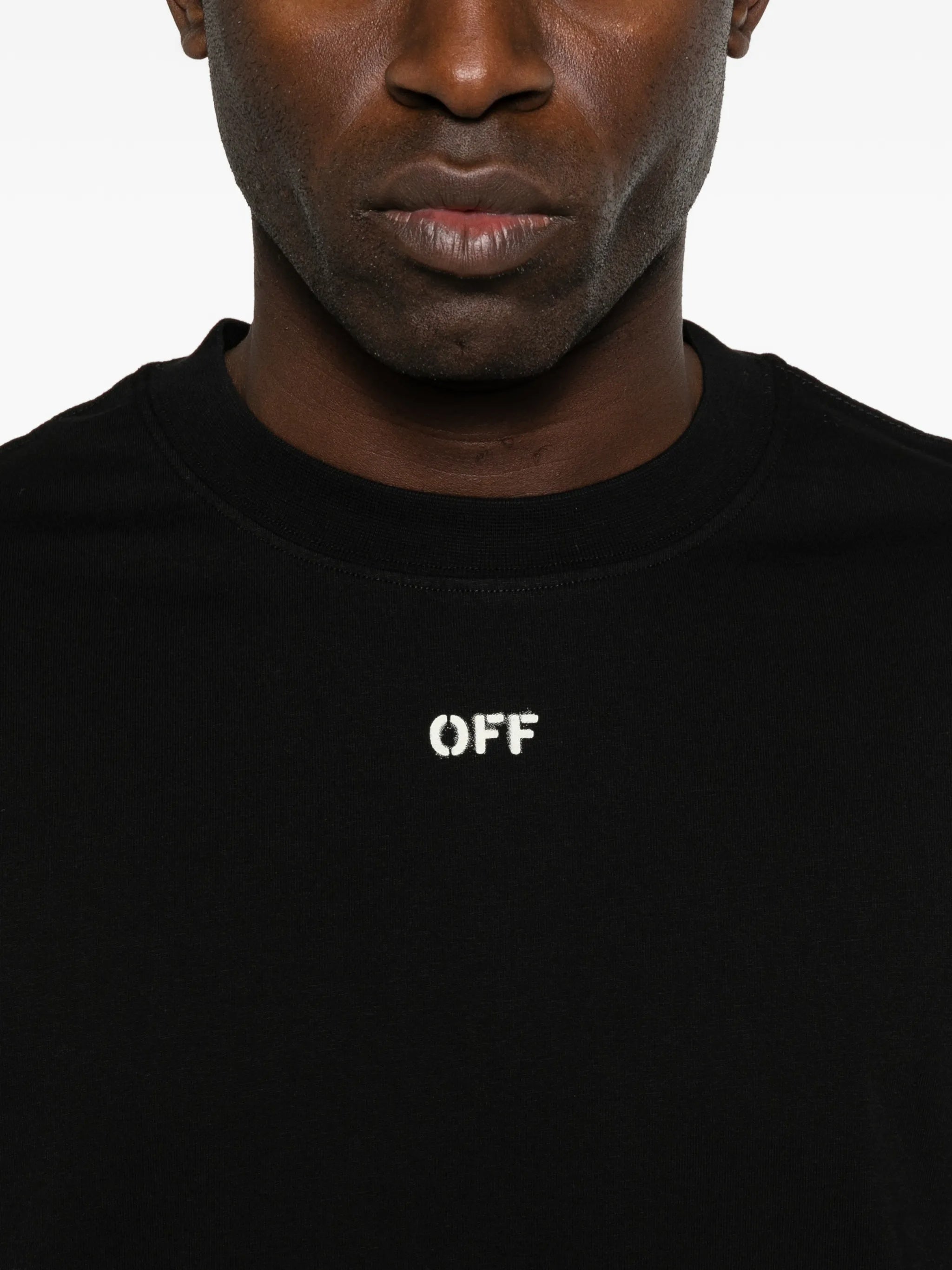 New Off Stamp Skate S-S Tee Black T-shirt