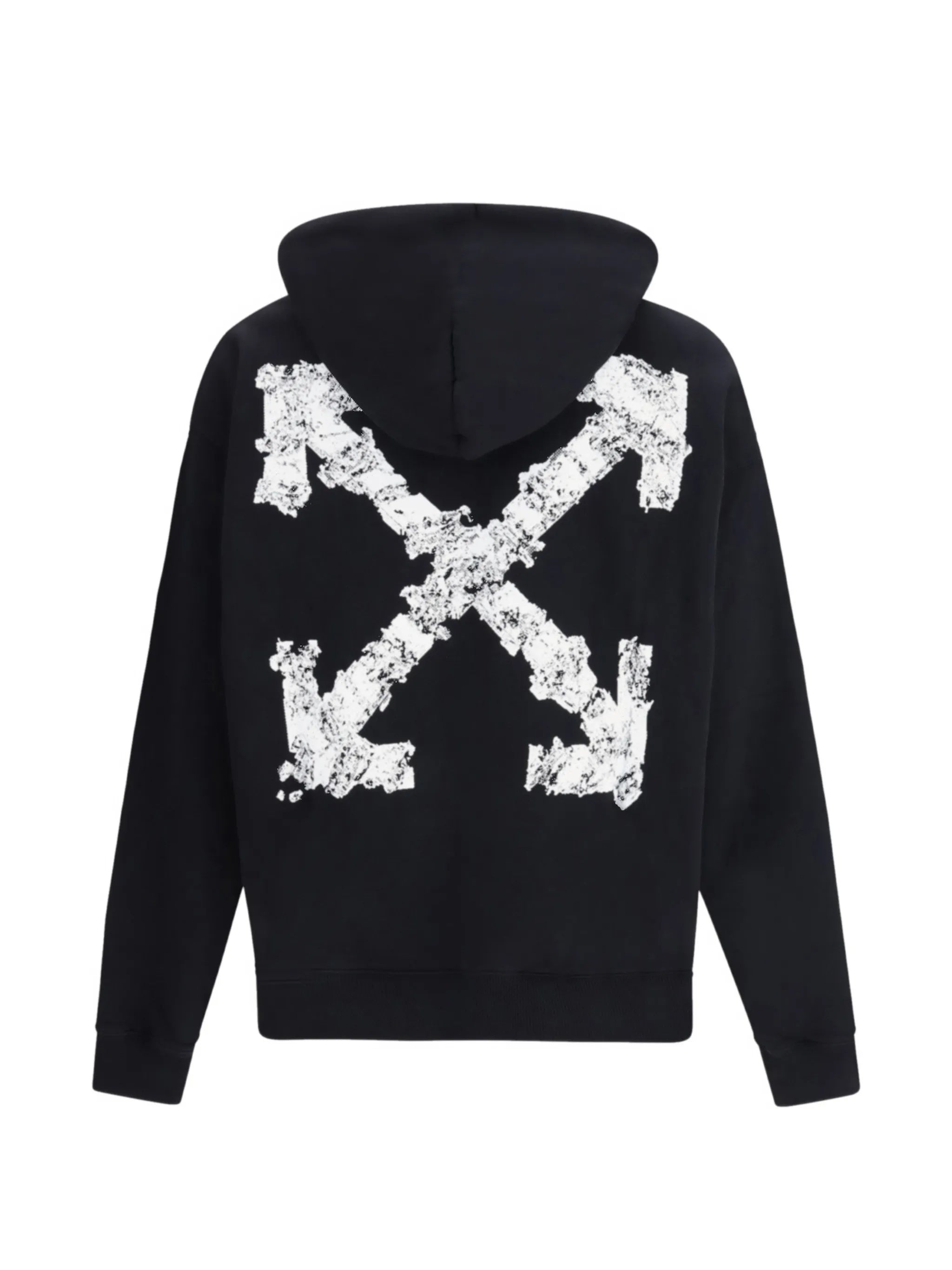 Heraldic Treshold Arrows Black Felpa