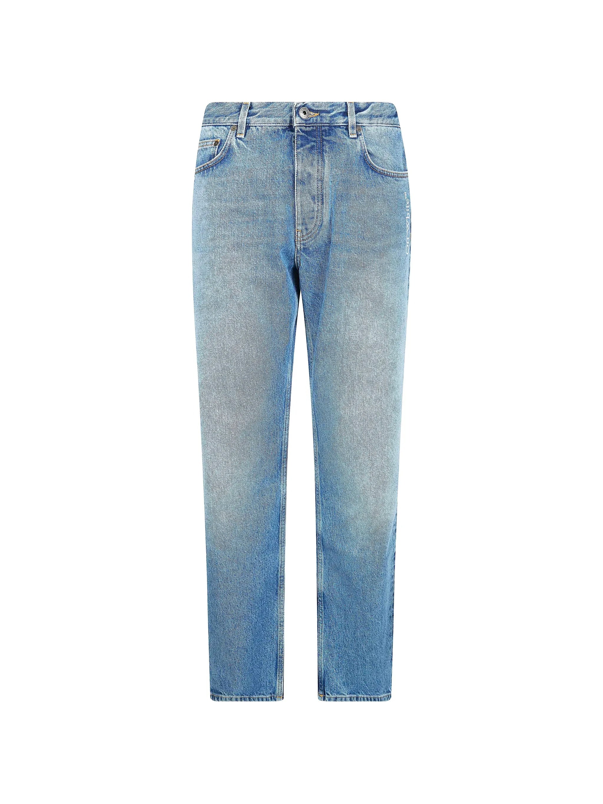 Half Arrow Slim Relaxed Jeans Blue