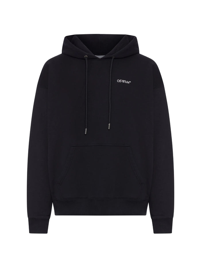 Half Arrows Skate Hoodie Black Felpa