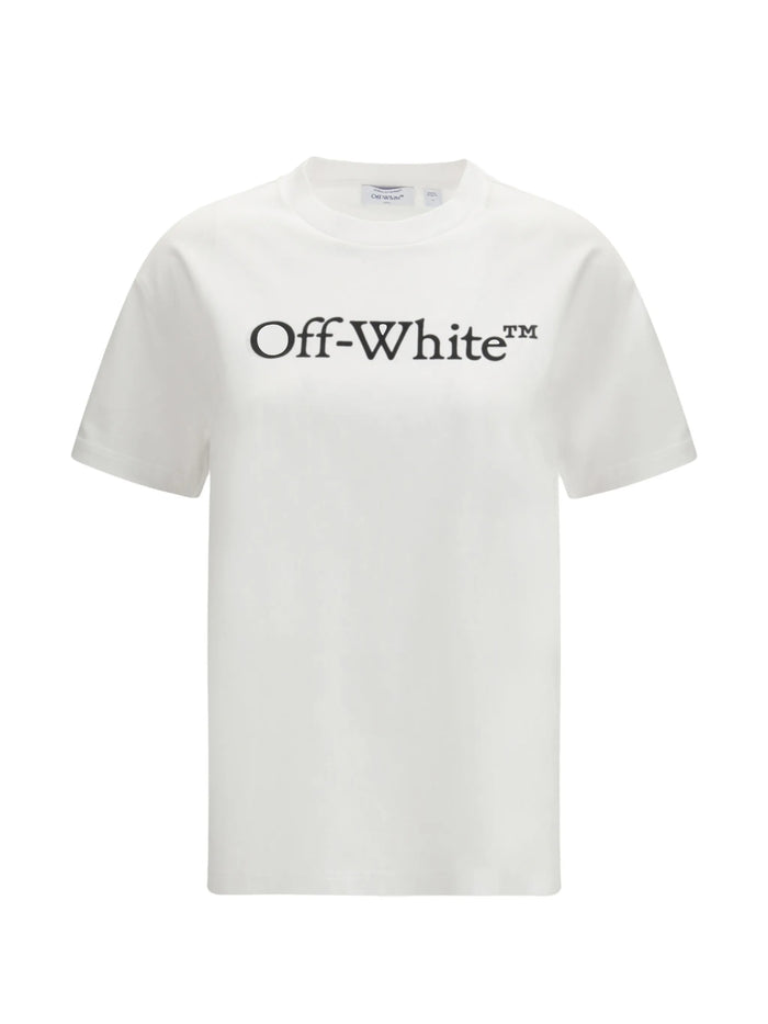 Big Logo Bookish Regular Tee White T-shirt