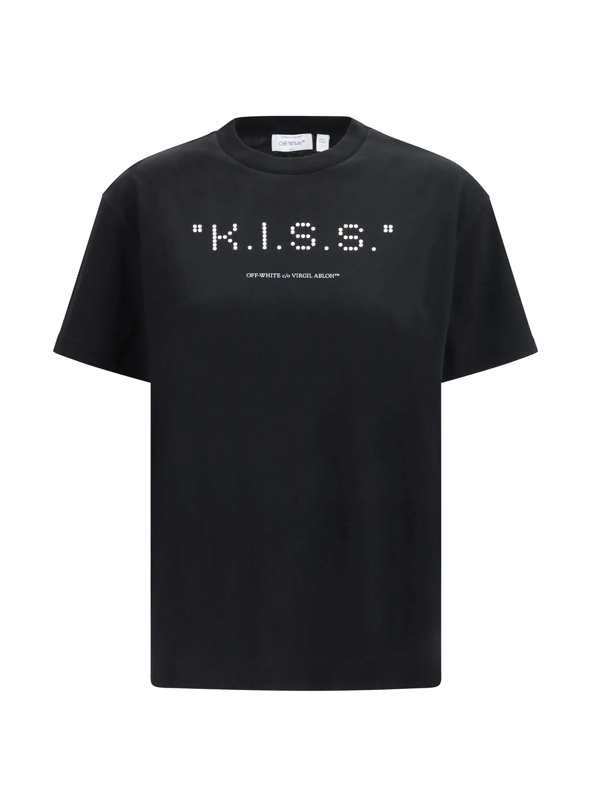 Kiss Quote Reg Tee Black T-shirt