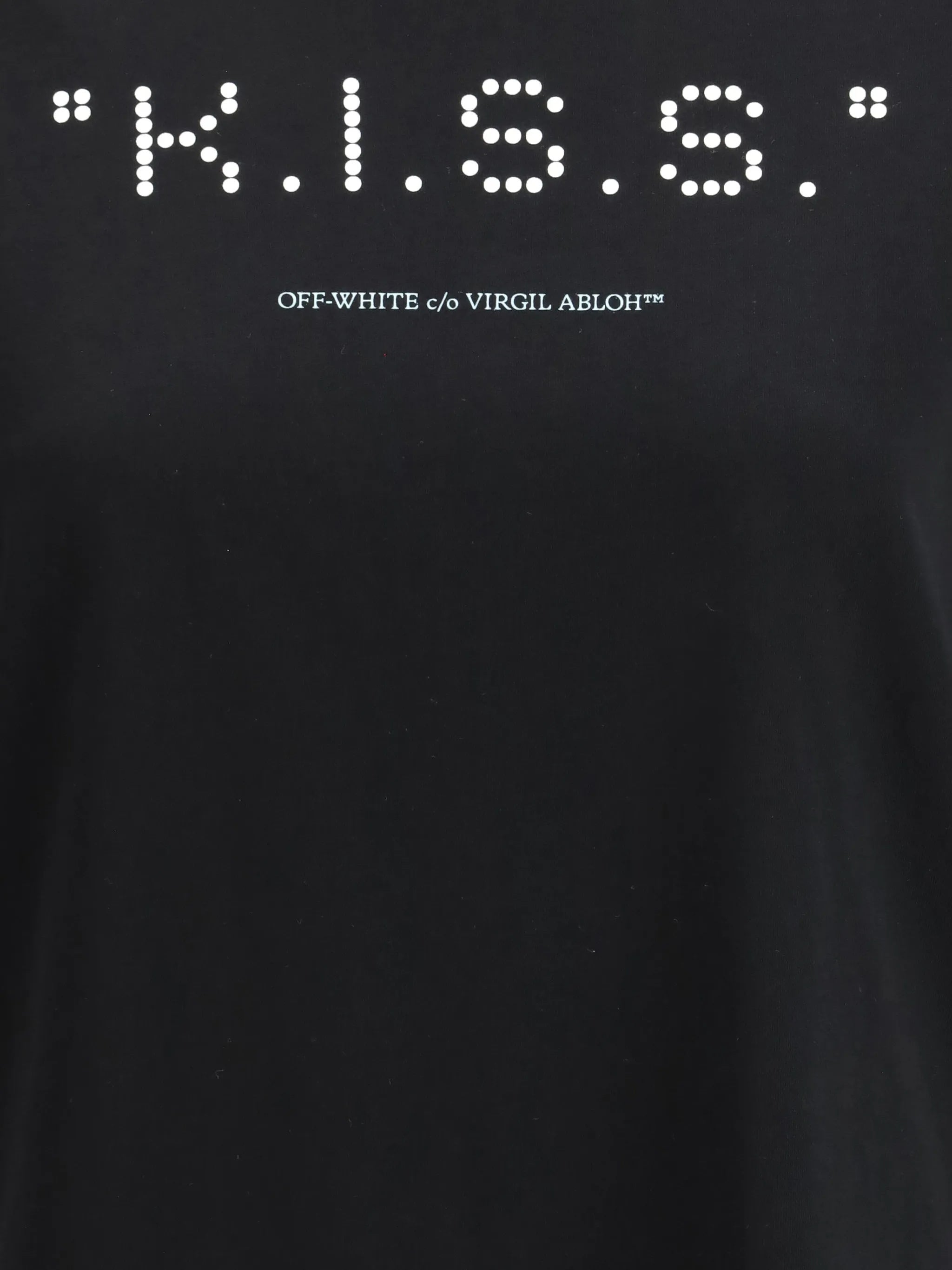 Kiss Quote Reg Tee Black T-shirt