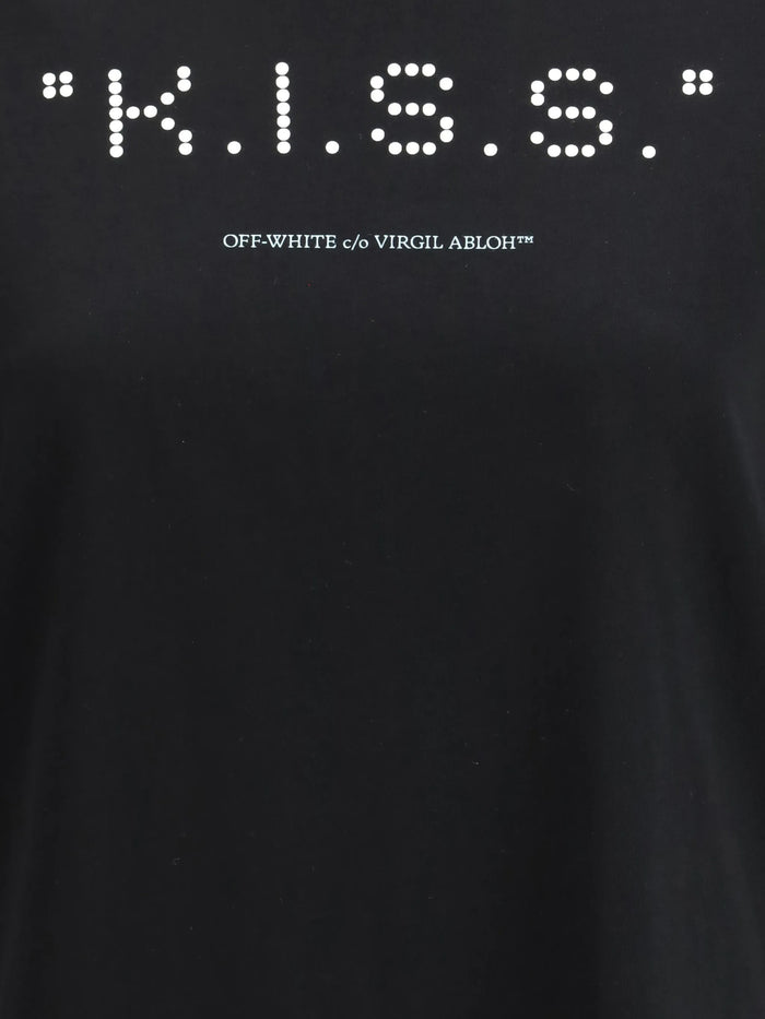 Kiss Quote Reg Tee Black T-shirt